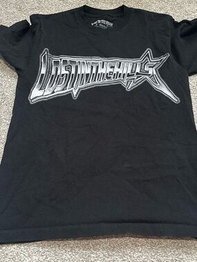 Lost In The Hills Black Graphic Short Sleeve Tee